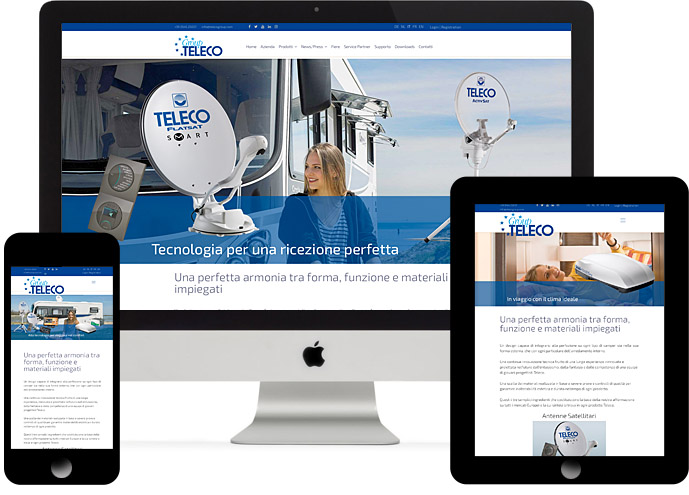 È online il nuovo sito di Teleco e Telair