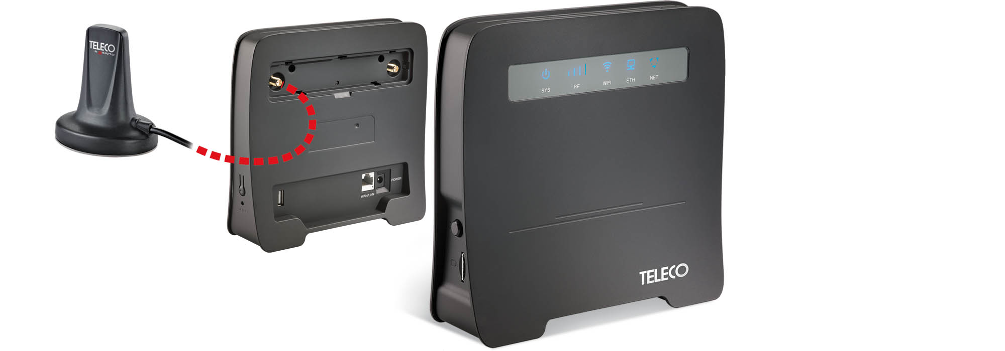 Internet for all the family with the WiFi VAN T400 router