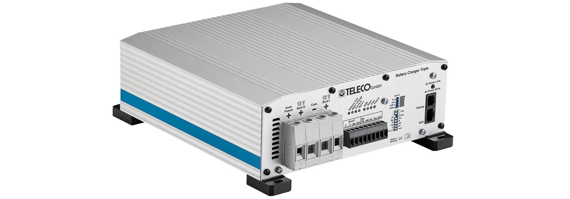 Das intelligente Teleco-Ladegerät TBC3i PRO sorgt für eine effiziente Ladung und eine lange Haltbarkeit der Batterien